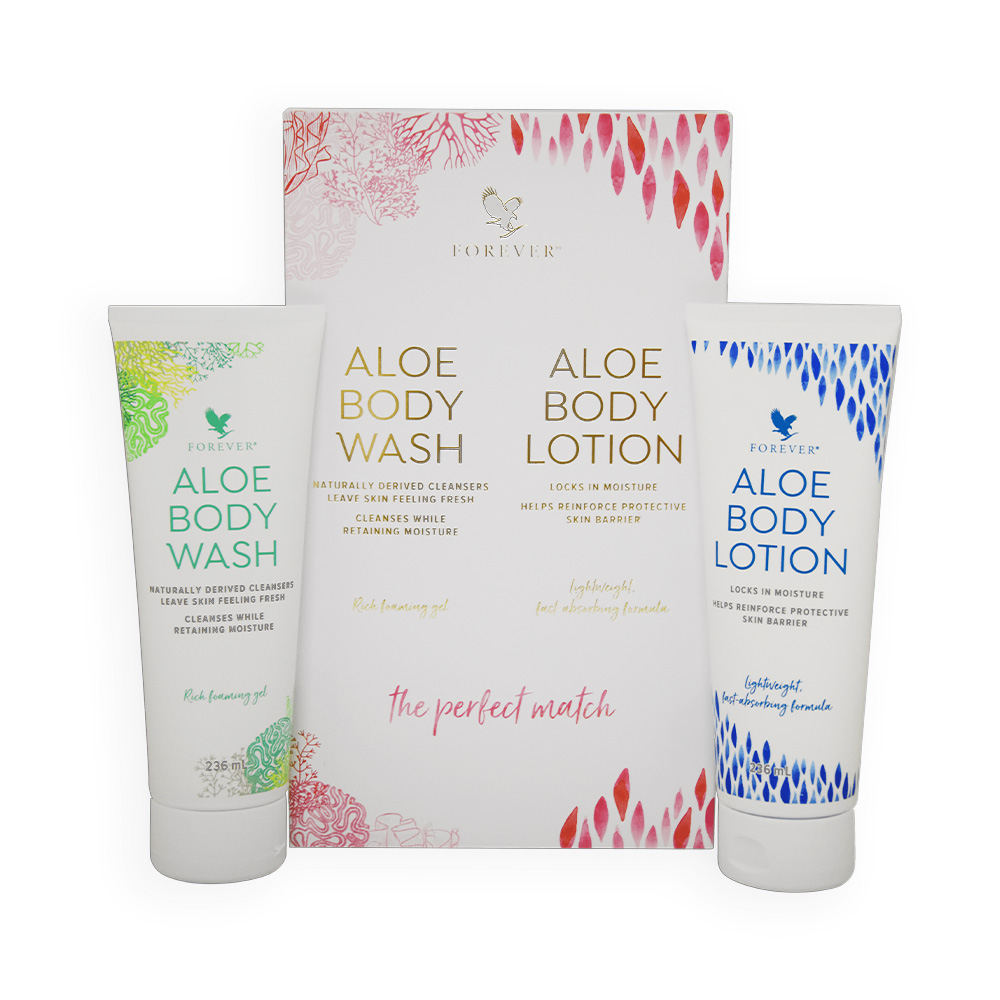 Aloe Body Wash & Lotion bundle